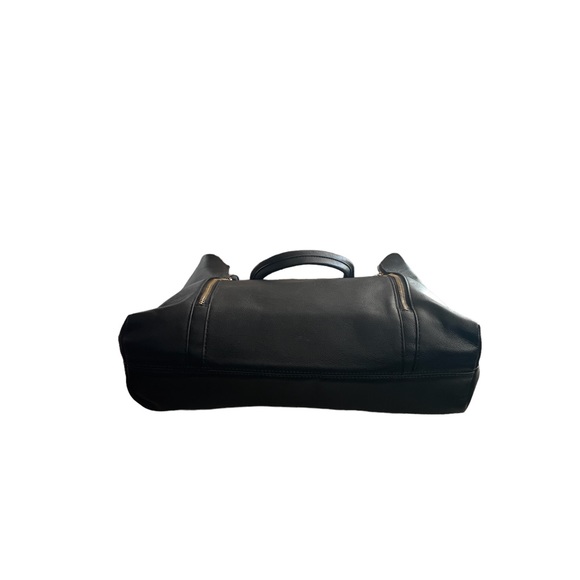 ALDO Large Capacity Black & Tan Tote Bag - Picture 5 of 8